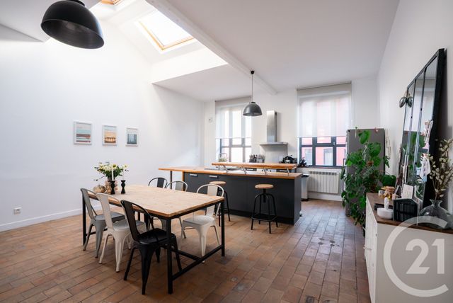 Appartement Loft à vendre - 5 pièces - 137.45 m2 - TOURCOING - 59 - NORD-PAS-DE-CALAIS - Century 21 Les Pavés