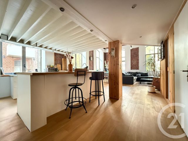 Appartement Loft à vendre - 3 pièces - 86.77 m2 - TOURCOING - 59 - NORD-PAS-DE-CALAIS - Century 21 Les Pavés