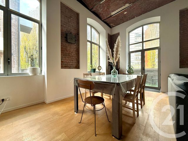Appartement Loft à vendre - 3 pièces - 86.77 m2 - TOURCOING - 59 - NORD-PAS-DE-CALAIS - Century 21 Les Pavés